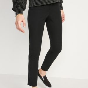 Old Navy Black High-Waisted Pixie Ankle Pants